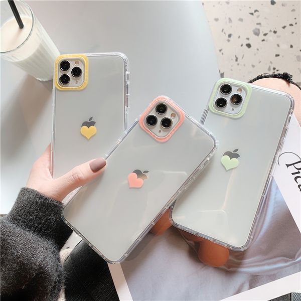 

new love heart телефон чехол для iphone 8 7 plus soft tpu clear case для iphone 11 pro x xs max xr противоударный задняя крышка крышка коке