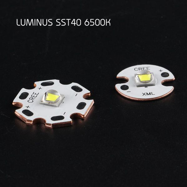 

flashlights torches luminus sst40 6500k with dtp board