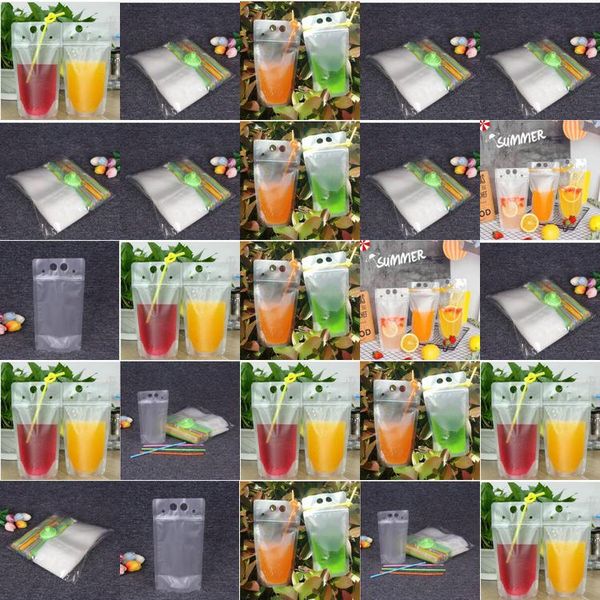 

nueva porttil de beber zumo de frutas t de la leche lquido bolso con cremallera bolsa plstico ziplock s l400 bwkf rqgkm