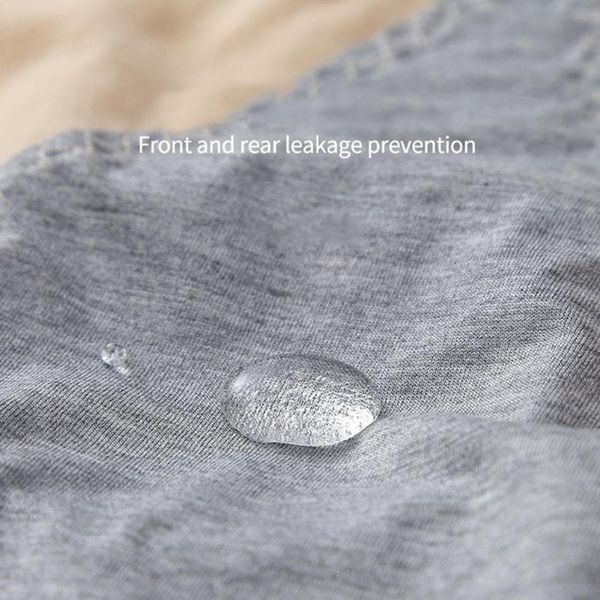 

leakproof menstrual panties breathable physiological period cotton pants waterproof underwear female women briefs brie o3j9, Black;pink