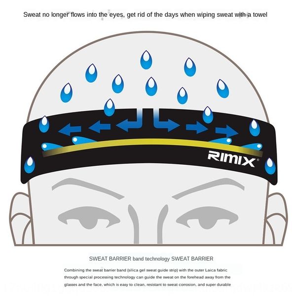 

43wmb silicone non-slip running wig sports head men's anti-sweat hair band silicone hair band bandprotection yoga fitness basketball sw, Yellow;black