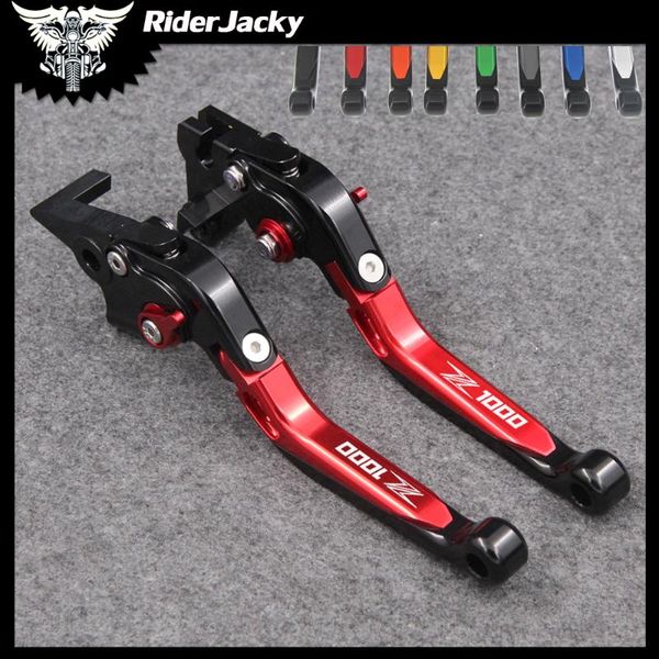 

riderjacky folding extendable motorcycle brakes clutch levers for z 1000 z1000/r 2020-2020
