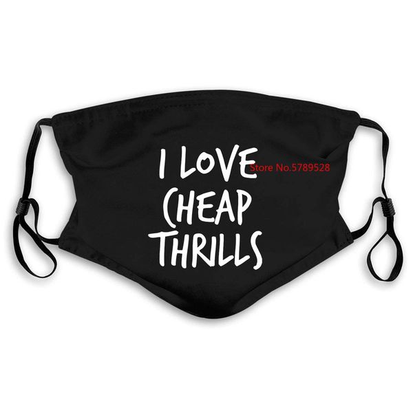 

i love cheap thrills sia музыка унисекс sean paul party hard summer men маска женщины kids pm25 vcfvc