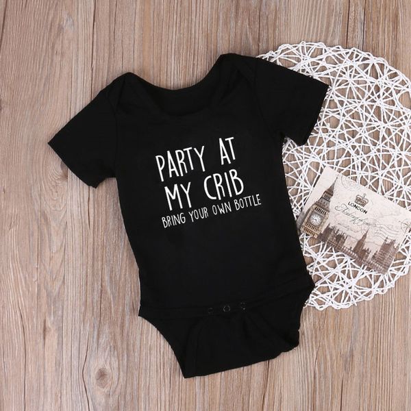 

хлопок baby onesie смешного младенец девушки мальчик одежды младенец bodysuit короткий рукав письмо новорожденная эпикировка, Blue