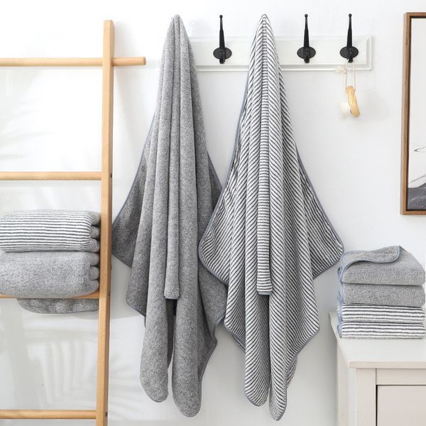 

bamboo charcoal fiber big gift soft bath bath towel absorbent sports towel