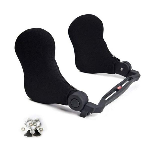 

car seat headrest car neck pillow sleep side head support with high elastic nylon retractable support on sides for kids & adults