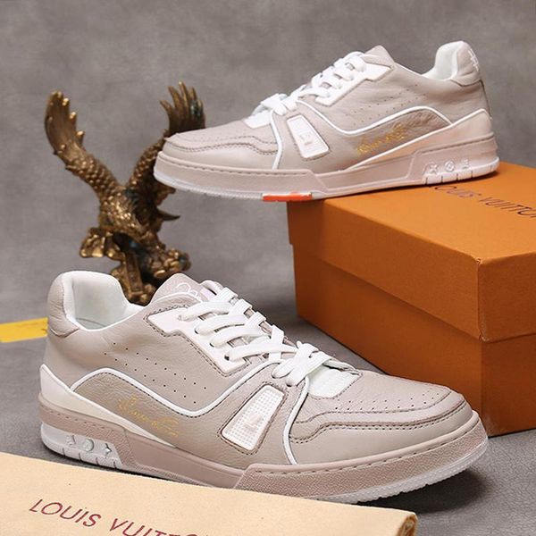 

luxury mens shoes fashion with box chaussures pour hommes mens shoes trainer sneaker exclusively online zapatos de hombre drop shipping