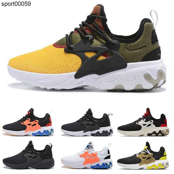 

arrival react presto kids running shoes triple black rabid panda breezy thursday brutal honey prestos mens trainers sports sneakers