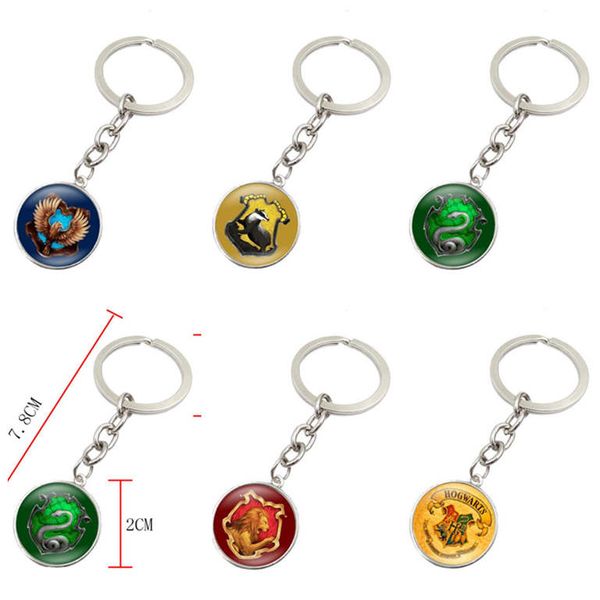 

epacket dhl animal lion snake eagle keychain explosion time gem dakr170 mix order key chain keychain, Slivery;golden