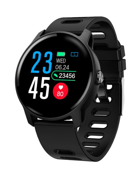 

s08 b75 smart watch men full touch fitness tracker health checker smart clock women men smart alert bracelet 3 style available