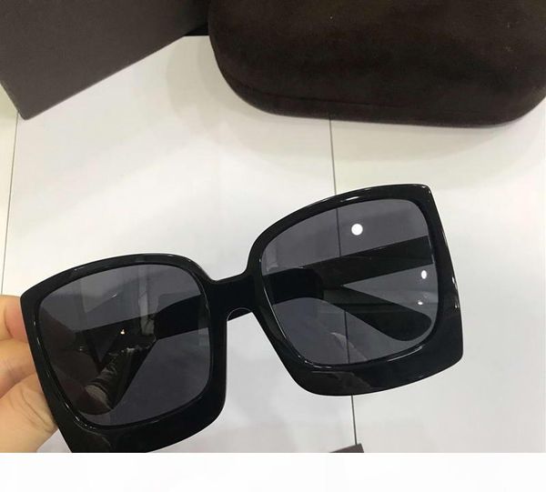 

tf0617 square oversized sunglasses black grey shaded sonnenbrille womenluxury designer sunglasses glasses shades katrine new with box, White;black