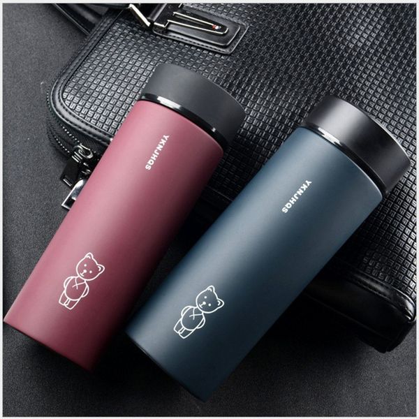 

new thermos fashion 304 stainless steel thermos cute bear student cup business gift cup
