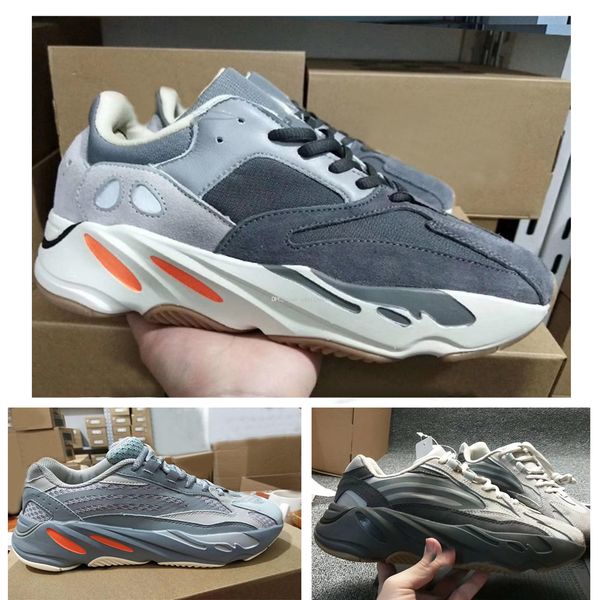 

hottest 700 магнит fv9923 wave runner kanye west кроссовки для мужчин женщины teal синий 3м светоотражающий fw2549 с коробкой