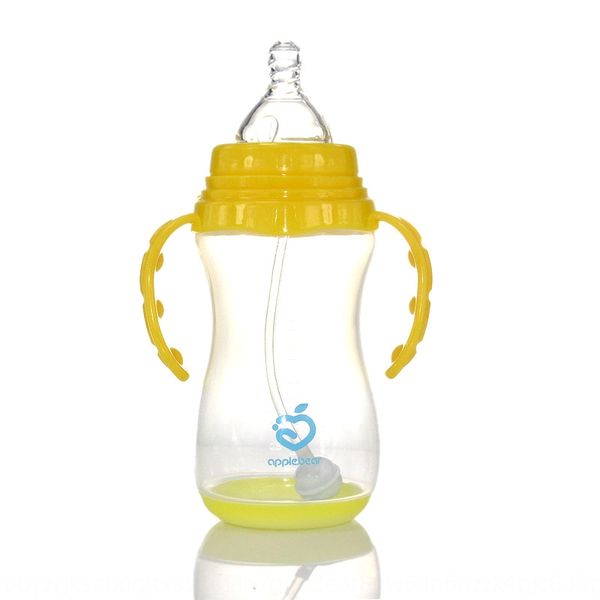 

newborn wide-caliber baby milk milk feeding bottle temperature sensitive pp baby feeding bottle 320ml