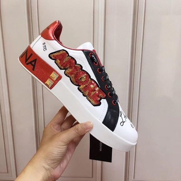 

2021-2020r luxury design кожа printed резина bottom мода кроссовки все -матч дышащая мужская повседневная обувь мужская обувь банкет размер, Black