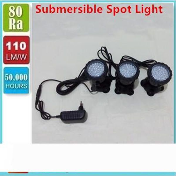 

Free Shipping Hot Sale 3 in1 4.5W 36LED Submersible Spot Light blue white colors Aquarium Pool decoration Lamp Underwater