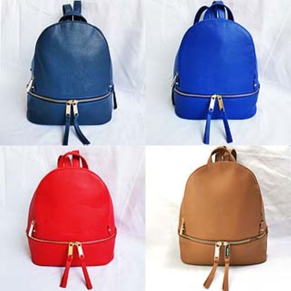 

2020 south korea version new fashion leisure ladies bags simple crown pu backpack bag female fashion printing#386