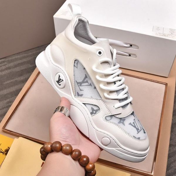 

005 высокого качество мужского дизайнера вскользь спортивная обувь и известный бренд на открытом воздухе спортивной обуви, быстрая доставка, Black