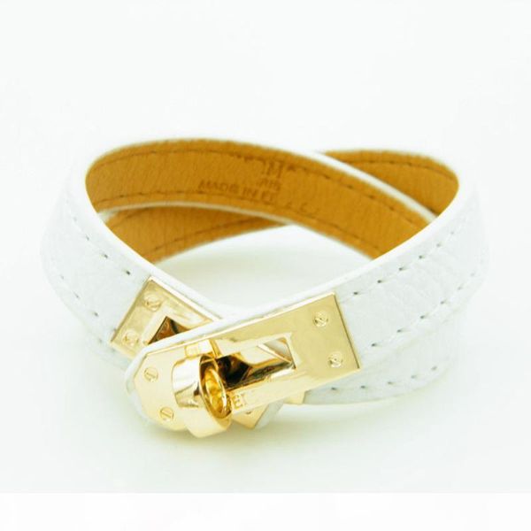 

designer jewelry women men bracelets new fashion h bracelets pu leather cuff bangle bracelet, Golden;silver