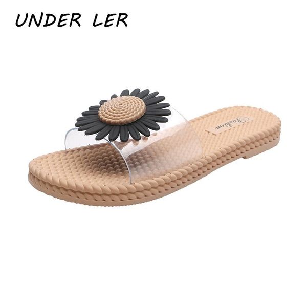 

slippers women flowers ladies flax casual slides 3 colors summer linen belt female sandals flip flops lovers indoor floor shoes, Black