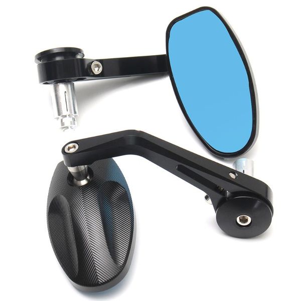 

2pcs cnc motorcycle bar end rearview side mirrors portable for street triple nj88