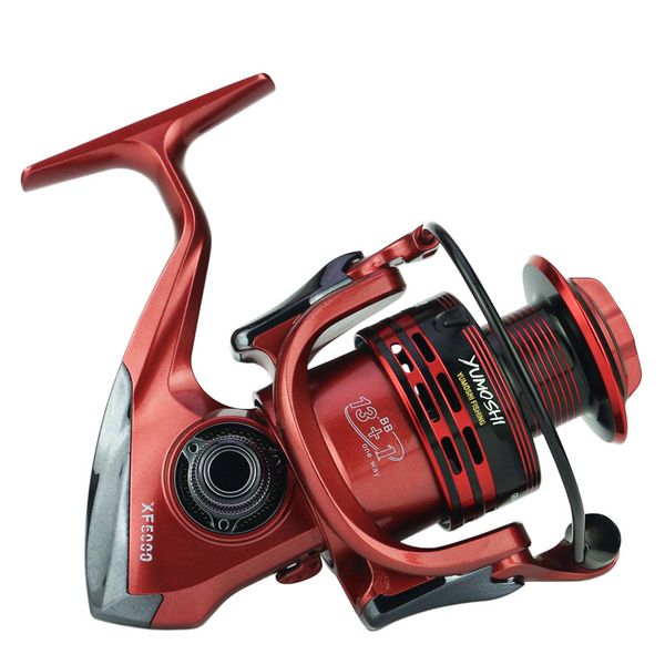 

reservoir pond fishing reels 13+1bb 5.5:1 full metal for fish feeder xf1000-7000 baitcasting reel spinning reels for rod