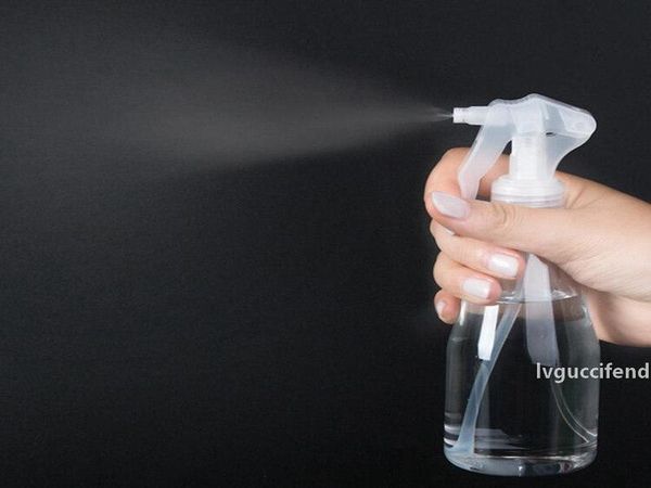 

200ml transparent spray bottle disinfection alcohol small watering can pet plastic packing conical watering vase