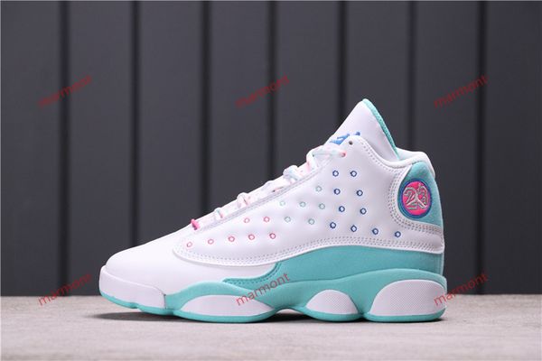 

luky green aurora green 13 13s men basketball shoes playground bred cny reverse flint island green mens sports xshfbcl sneakers, Black