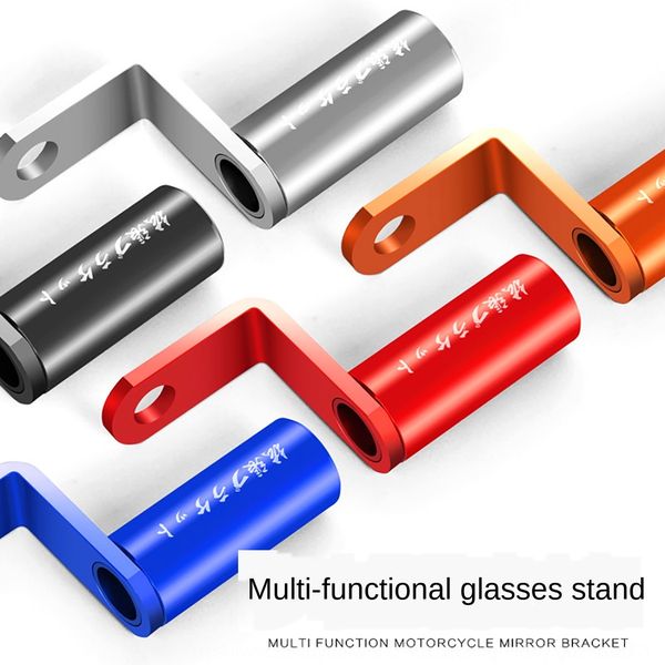 

1xdwz scooter rearview mirror bracket electric battery car extension motorcycle motorcyclerearview mirror motorcycle navigation aluminum al