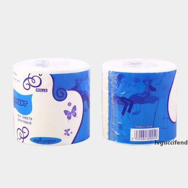 

10 rolls toilet paper towel thick smooth soft 3 ply roll papers bathroom toilet tissue paper healthy virgin wood pulp napkins dbc bh3505