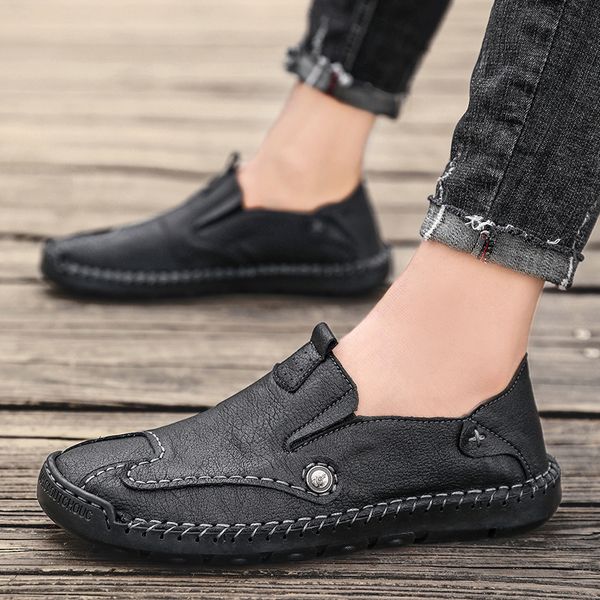 

for casual leisure flat mens sale loafers casual mens man informales para sneaker men fashion sneakers black male shoe
