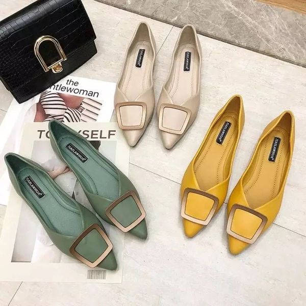 

fanan 2020 women pumps office ladies shoes women pointed toe party pumps simple female footwear size 35-39 t200730, Black