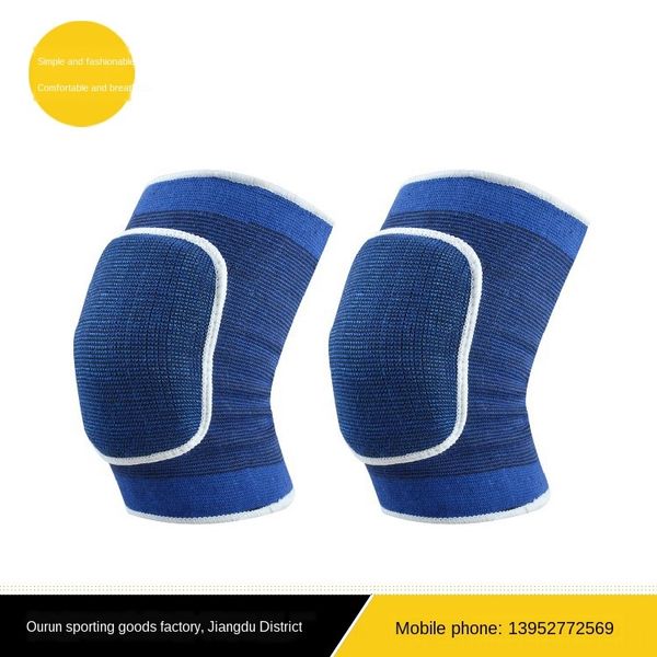 

878ym long-term outdoor mountaineering sponge support long-term knee pads outdoor mountaineering knee pads sports riding kneepad non-slip kn, Black;gray