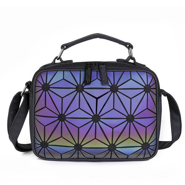 

1dr04 2020 new package postman package shoulder postman diamond messenger bag new fashion creative ad geometric shoulder bag 1973 same style, White