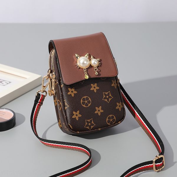 

mobile pouch phone female 2020 new mini small small bag for mobile phone simple fashion girl messenger bag