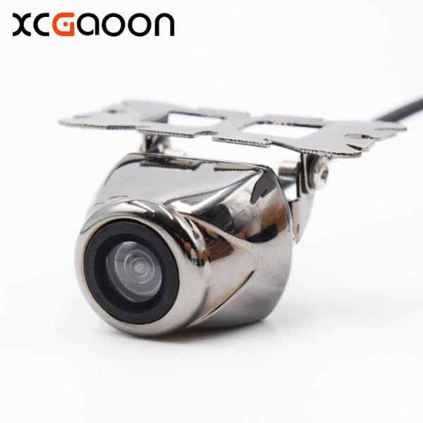 

xcgaoon universal ccd hd car rear view camera real waterproof 140 degree wide angle parking reversing assistance