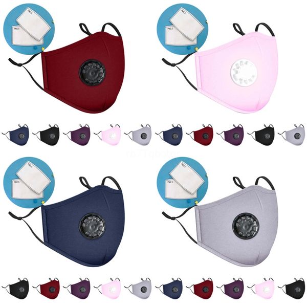 

anti dust mask pm2.5 breathing filters dust face mouth sell designer printed masks washable reusable anti fog haze kids #515#770, Black