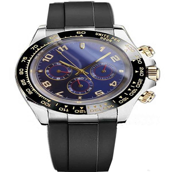 

master designer watches cosmograph116509 luxury watch stainless steel automatic mechanical watch, super luminous dial with 40mm luxury watch, Slivery;brown