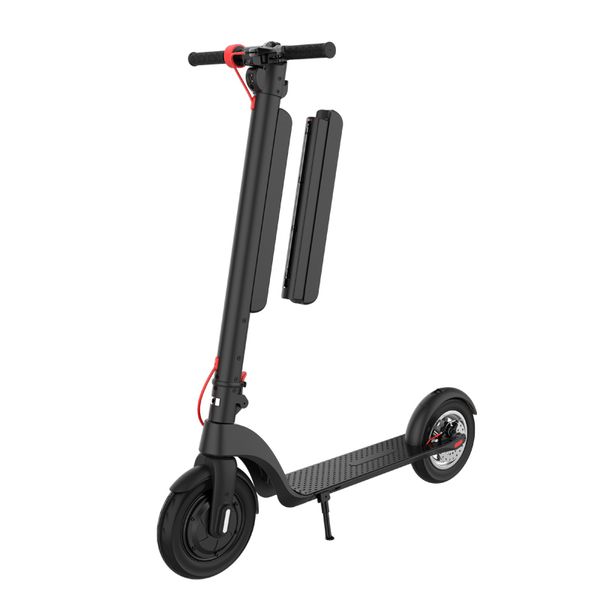 

x8 8.5 inch 2 wheel aluminum alloy e scooter handle push adjustable height electric kick scooter