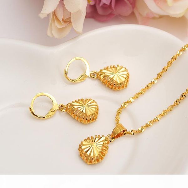 

a women fashion high 3d jewelry set necklace earrings wedding sets 14k fine gold color filled africa arabia middle east gift, Silver