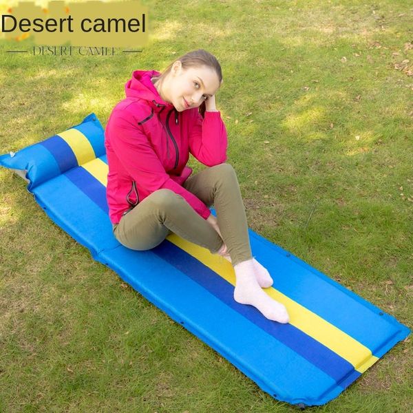 

desert camel 036-1 fit pad outdoor advanced automatic inflatable pad camping single inflatable color matching air cushion
