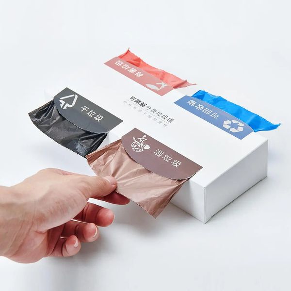 

degradable environmentally classified garbage bags kitchen home storage thickened portable pe waste trash bag prevent leakage from xiaomi yo