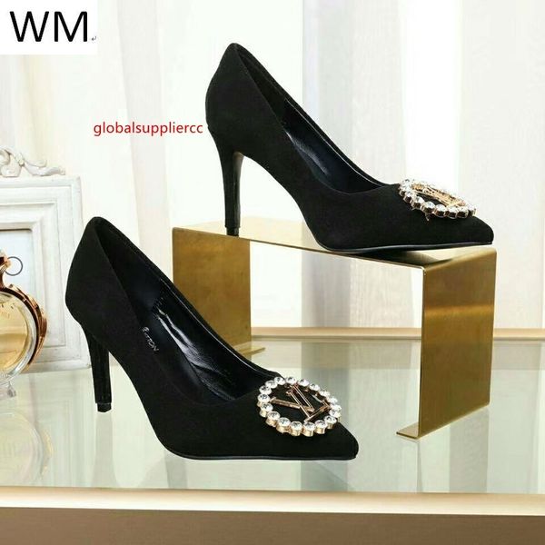 

pointed black high heel pumps women high heels sandals slippers mules slides pumps shoes sneakers dress shoes, Black;green