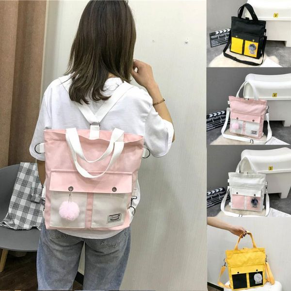 

5# fashion three-use women bag multi-function backpack large capacity diagonal bag original traveling backpack #30