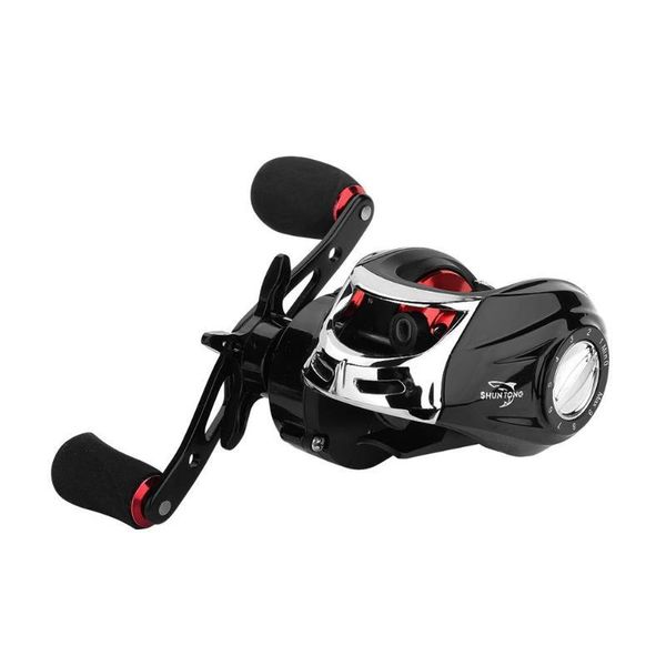 

durable fishing reels wear-resistant low profile baitcasting fishing reel 18+1 bearing right hand fish wheel tackle