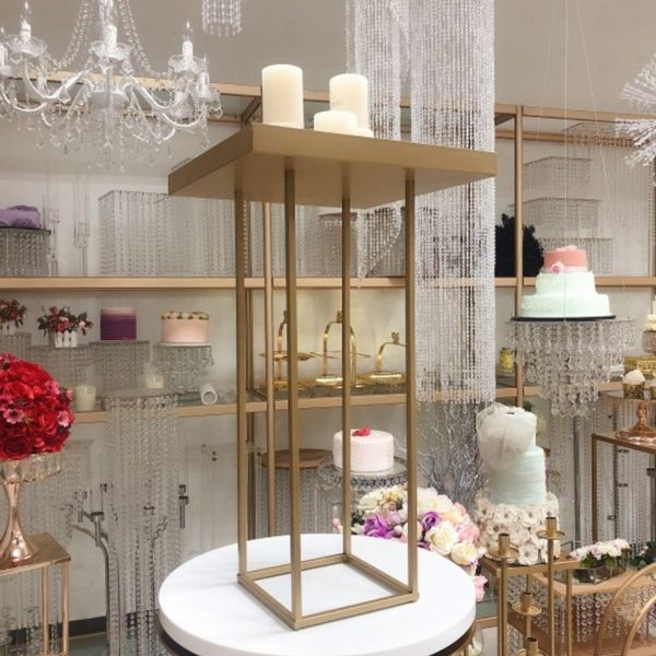 

geometric iron crafts stand road lead stage flower stand candle rack wedding decoration big cake dessert table wedding centerpieces props