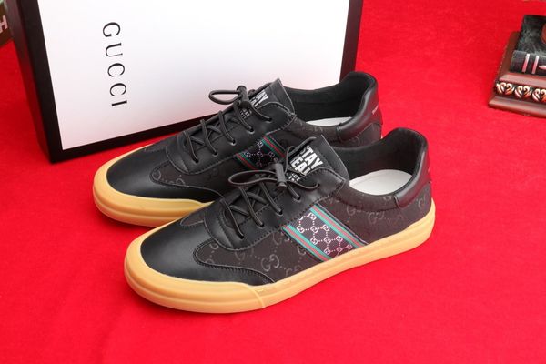 

2020fw luxury brands mens designer casual shoes sneakers guchi trainers classic casual fashion low-men's shoes with box eur 38-44