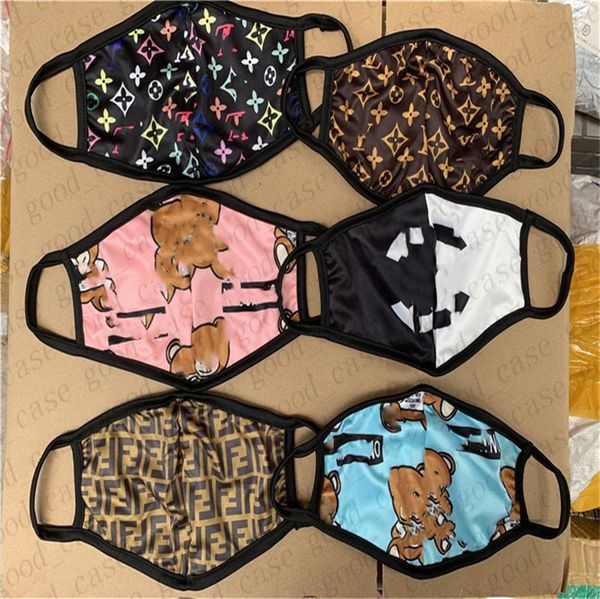 

washable masks breathable designer face mask branded women men luxury sunproof anti-dust cycling sports outdoor mouth masks d41006, Blue