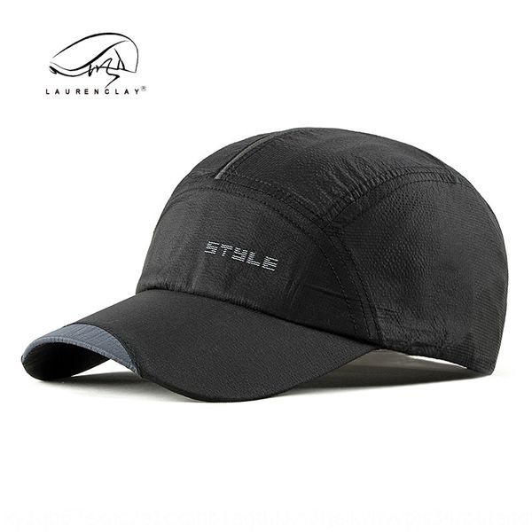 

men's outdoor quick-drying hat summer thin women's sun baseball cap screen sun hat fishing casual baseball cap, Blue;gray