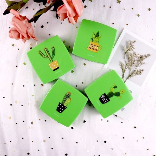

new invisible case glasses case nursing glasses contact lenses box care box jd9055 (cactus, Blue